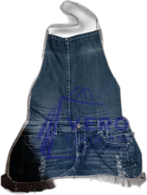 Upcycled denim bag by Vero