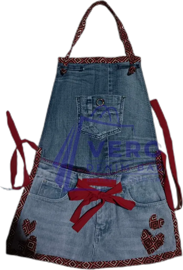 Upcycled denim bag by Vero