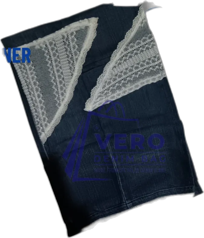 Upcycled denim bag by Vero