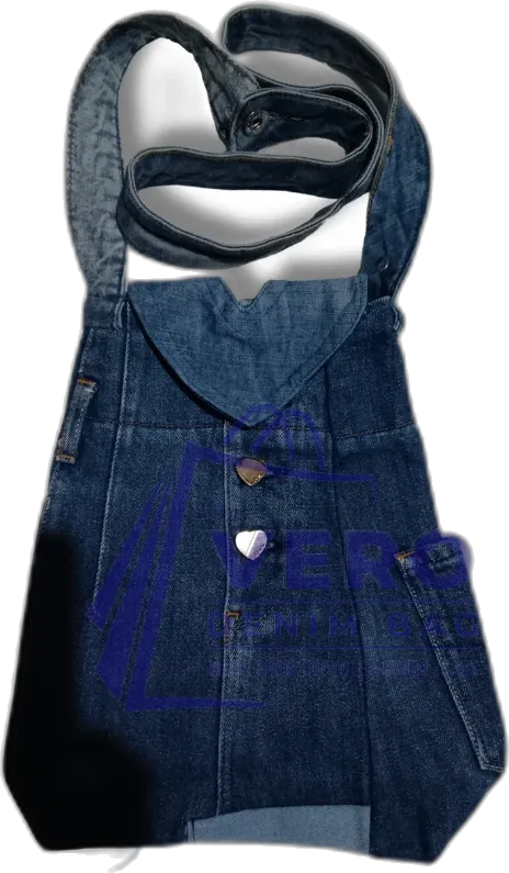 Upcycled denim bag by Vero