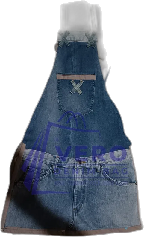 Upcycled denim bag by Vero